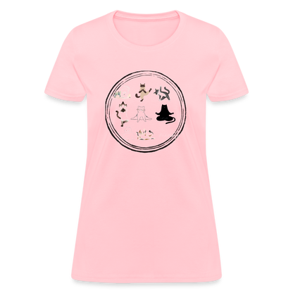 CATletix™ Cat Yoga Women's T-Shirt - pink