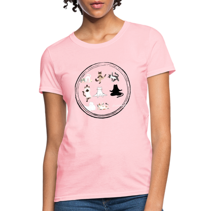 CATletix™ Cat Yoga Women's T-Shirt - pink