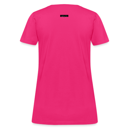 CATletix™ Cat Yoga Women's T-Shirt - fuchsia