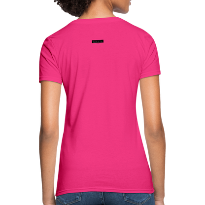 CATletix™ Cat Yoga Women's T-Shirt - fuchsia