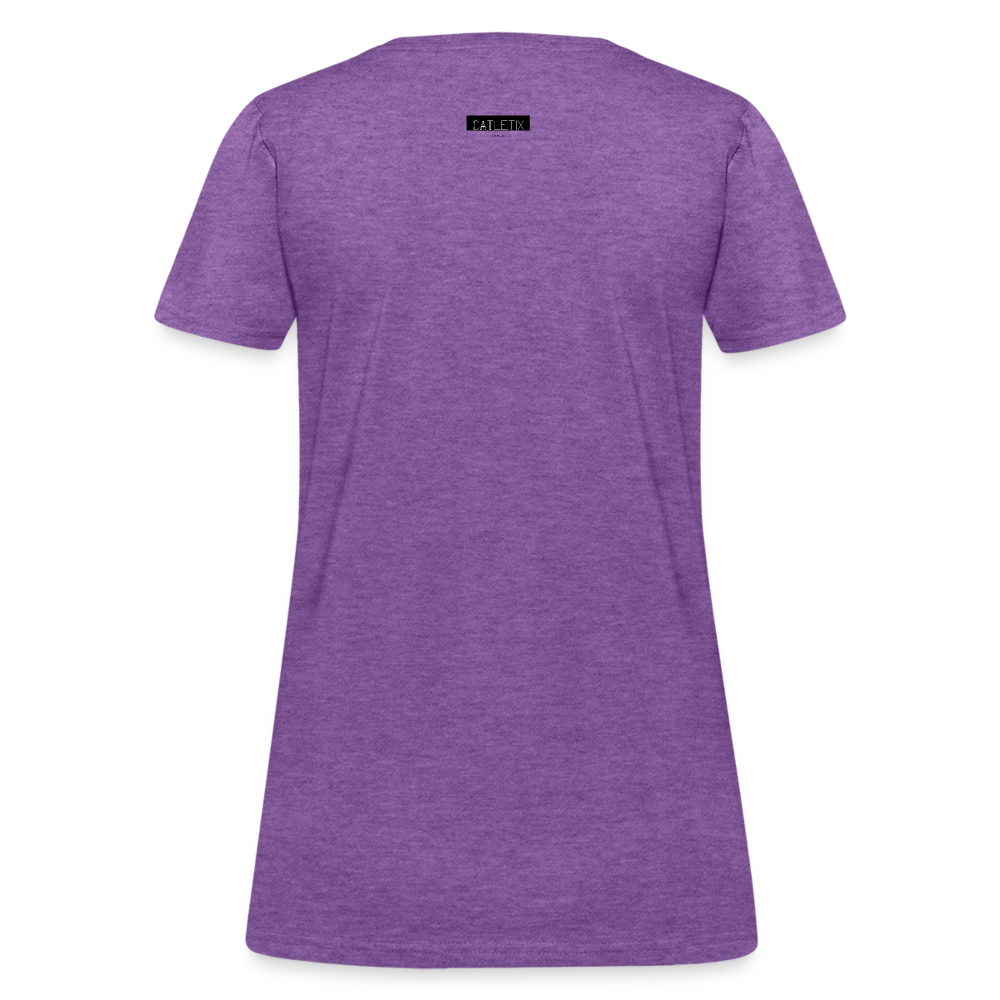 CATletix™ Cat Yoga Women's T-Shirt - purple heather