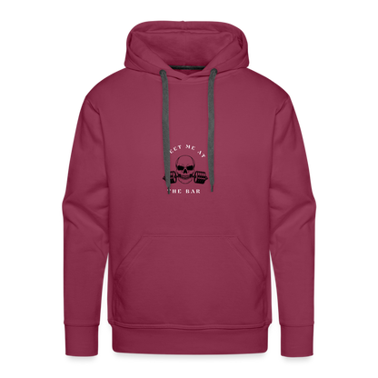 CATletix Meet Me At The Bar Hoodie - burgundy