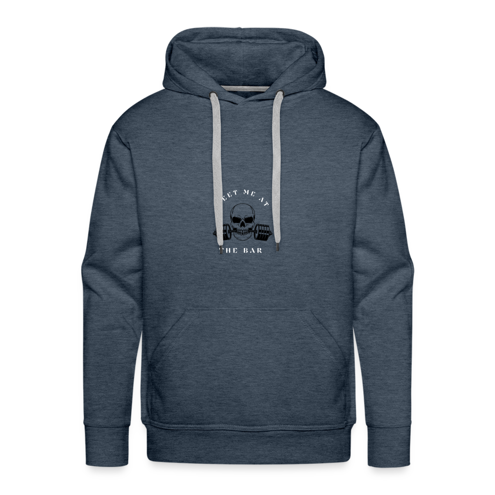 CATletix Meet Me At The Bar Hoodie - heather denim