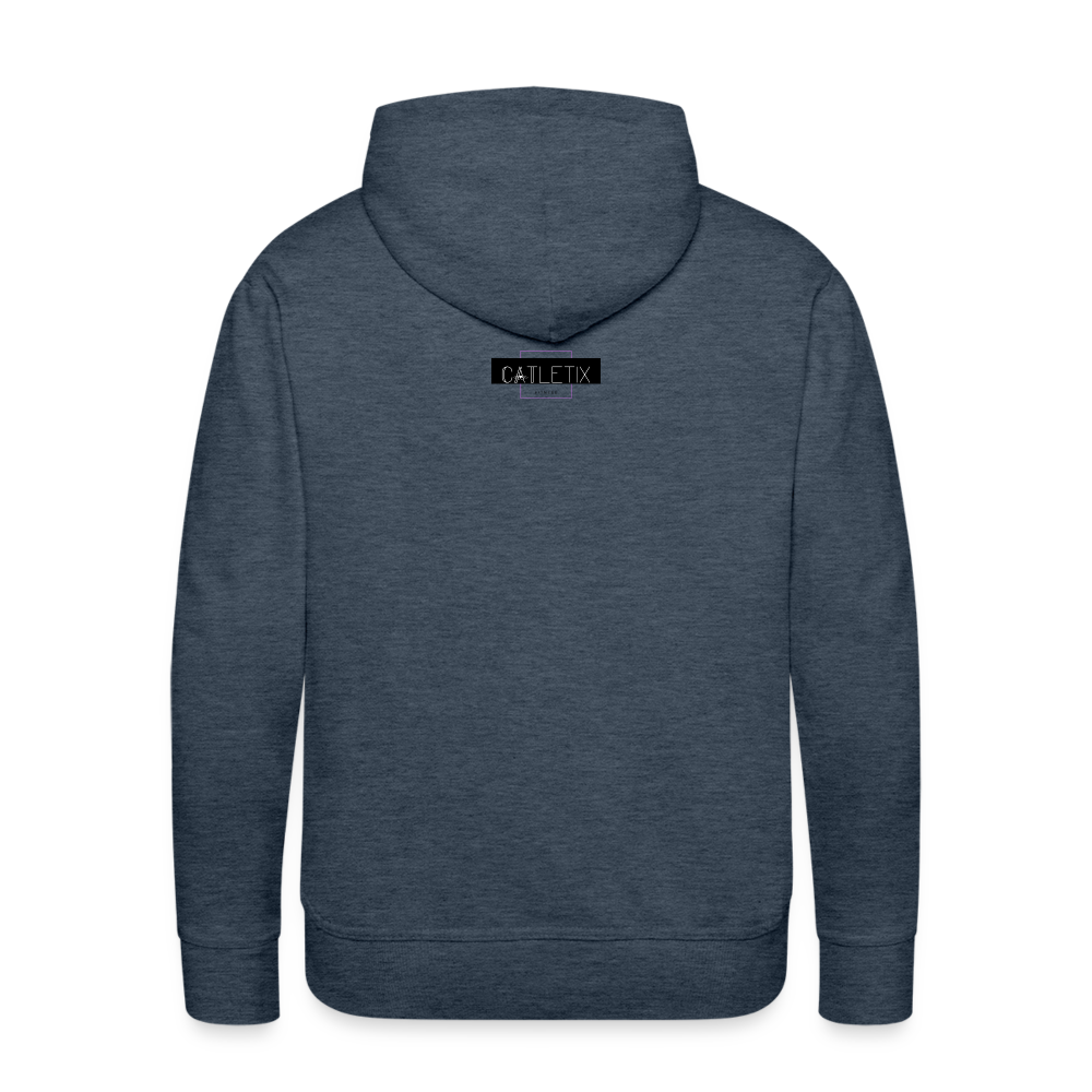 CATletix Meet Me At The Bar Hoodie - heather denim