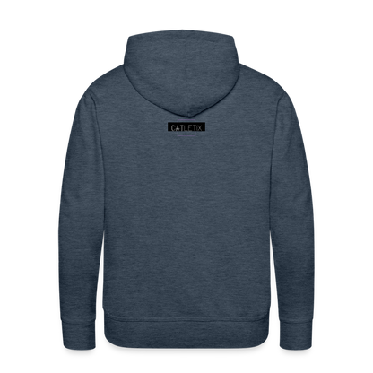 CATletix Meet Me At The Bar Hoodie - heather denim