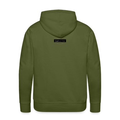 CATletix Meet Me At The Bar Hoodie - olive green