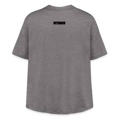 CATletix Cardio Math Tee - granite heather 