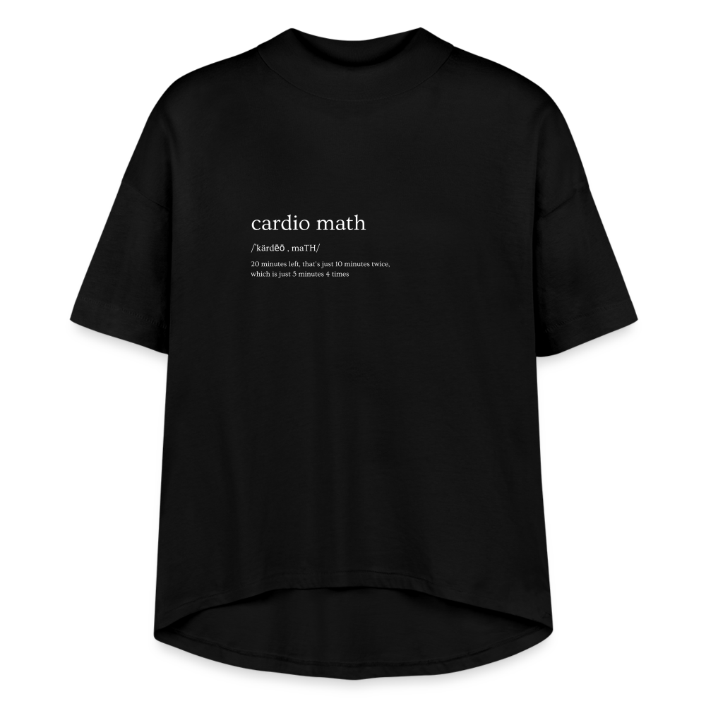 CATletix Cardio Math Tee - black