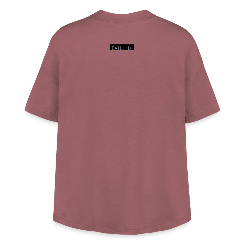 CATletix Cardio Math Tee - dusty pink